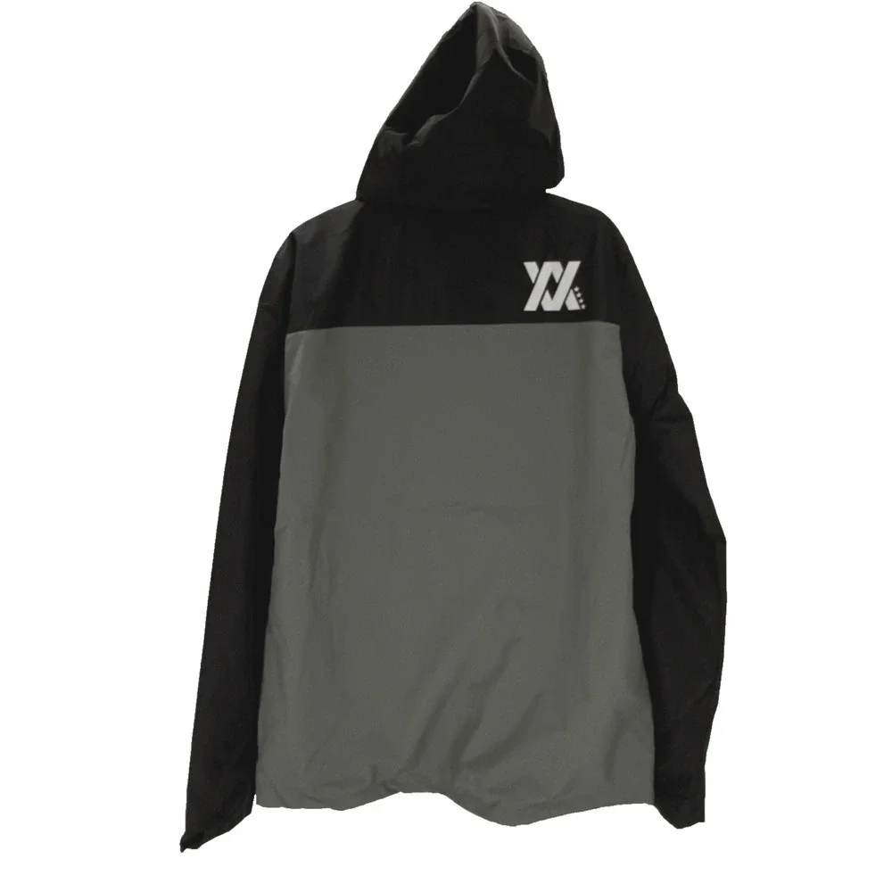 Dixxon Ground Up Hooded Tech Jacket Size L Tall Gray Black New - Picture 6 of 11